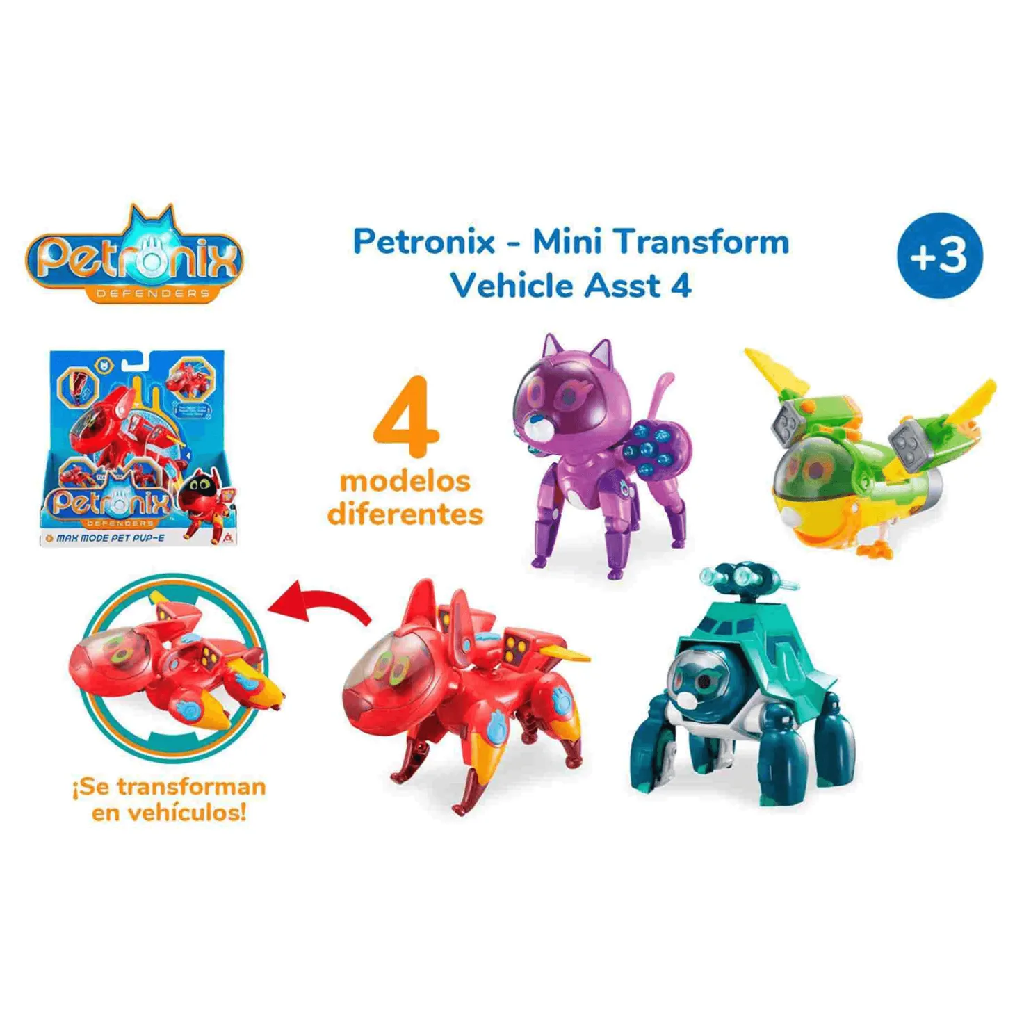 Petronix Max Mode Mini Pets Surtido