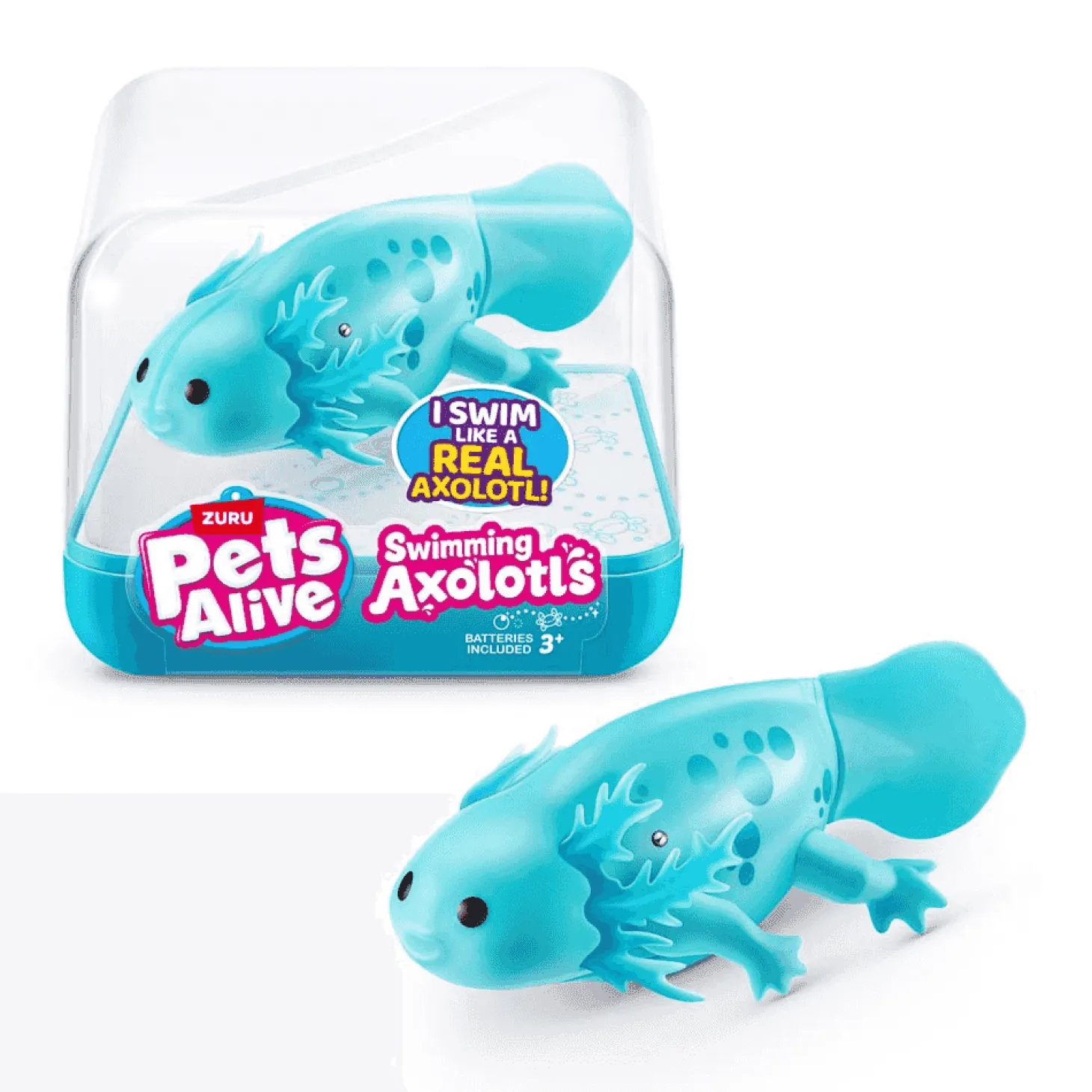 Pets Alive Axolote Mascota Acuática de ZURU