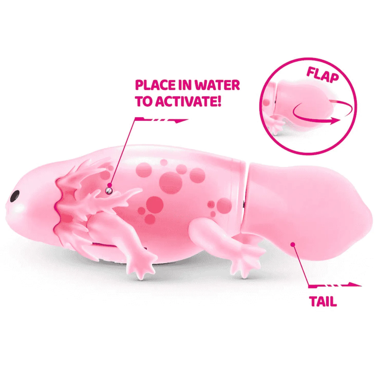 Pets Alive Axolote Mascota Acuática de ZURU