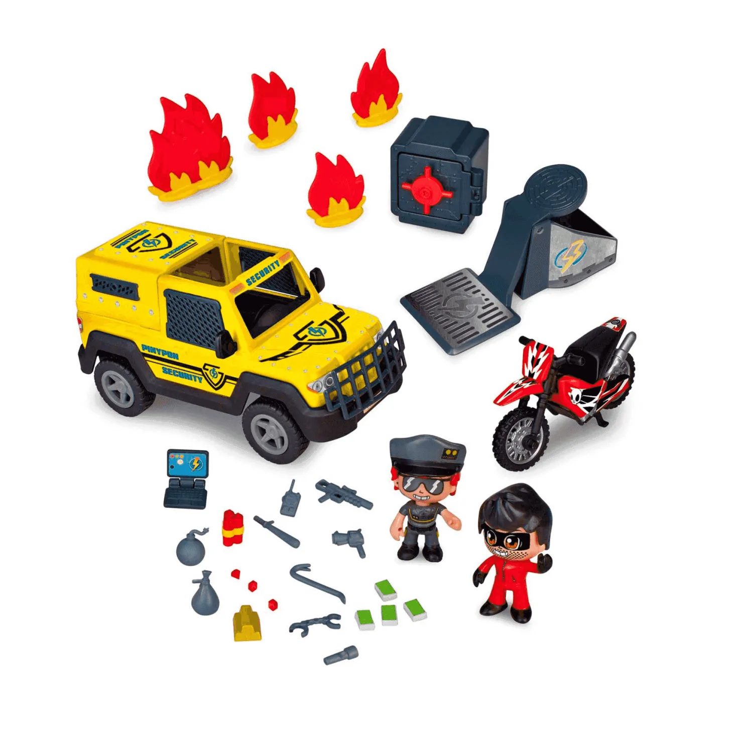 Pin y Pon Action Atraco al Furgón