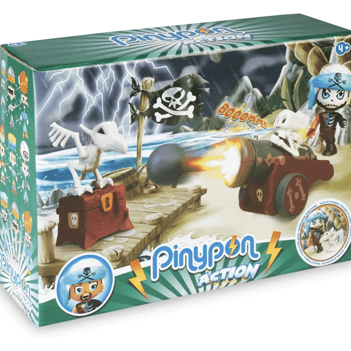 Pinypon Action Cañón Pirata Fantasma