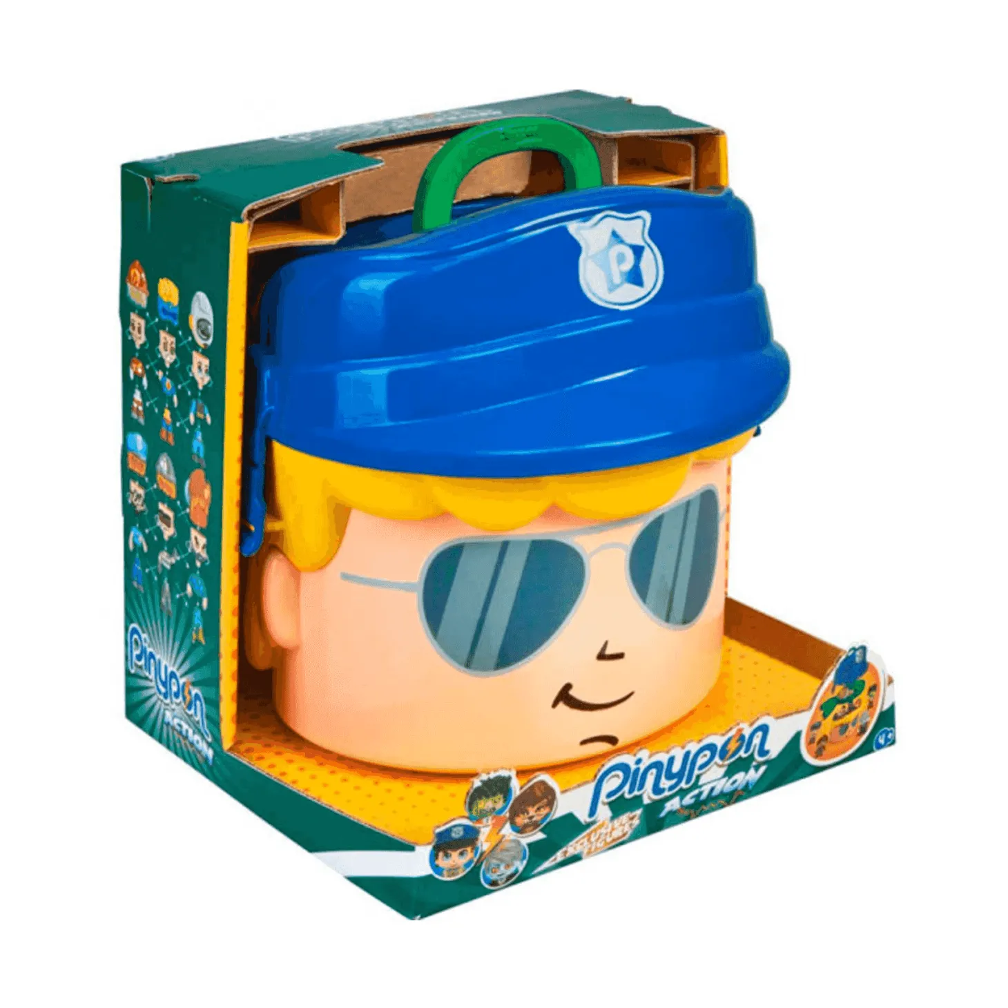 PinyPon Action Contenedor Policia y Monstruos Terroríficos