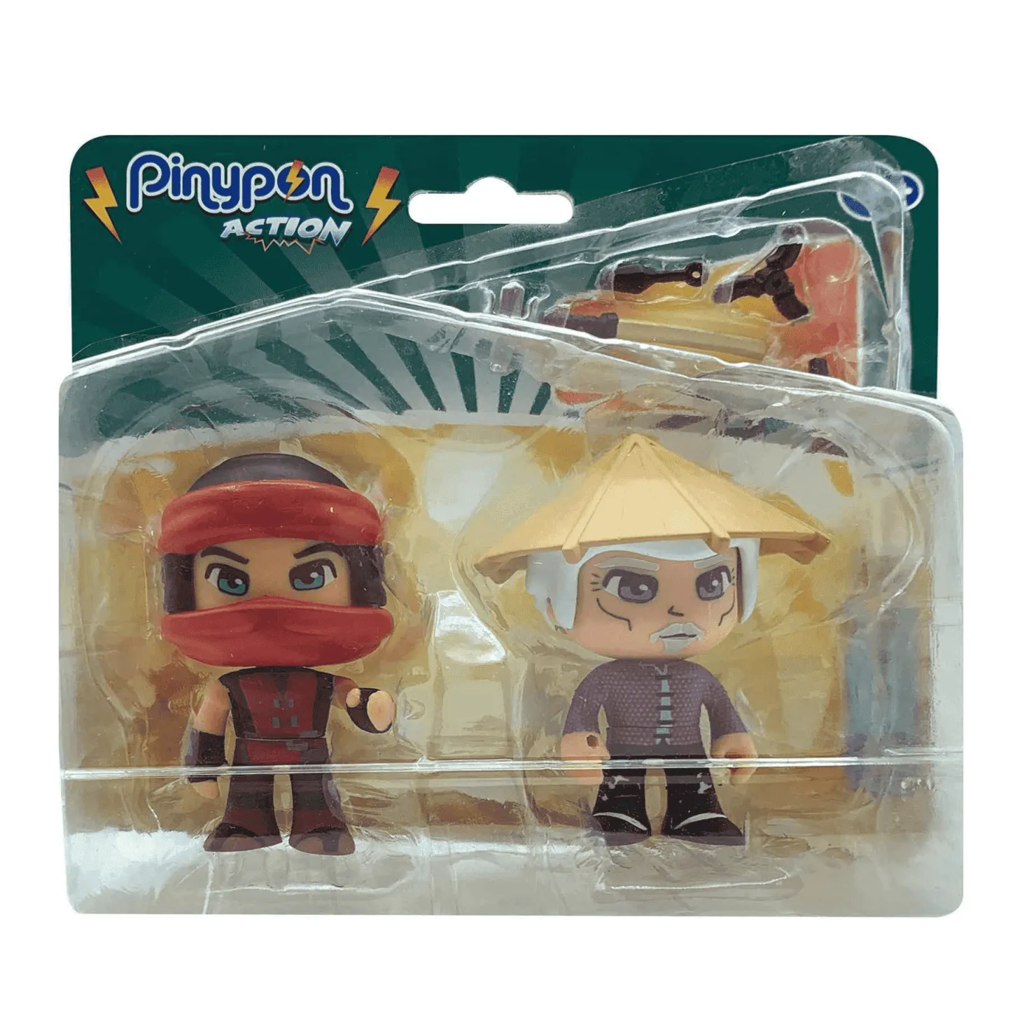 Pinypon Action Ninja figuras de Sensei & Kohai