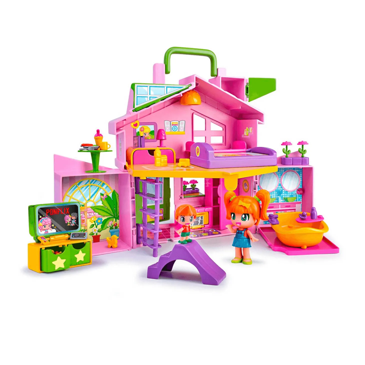 Pinypon Casa Rosa Maletin