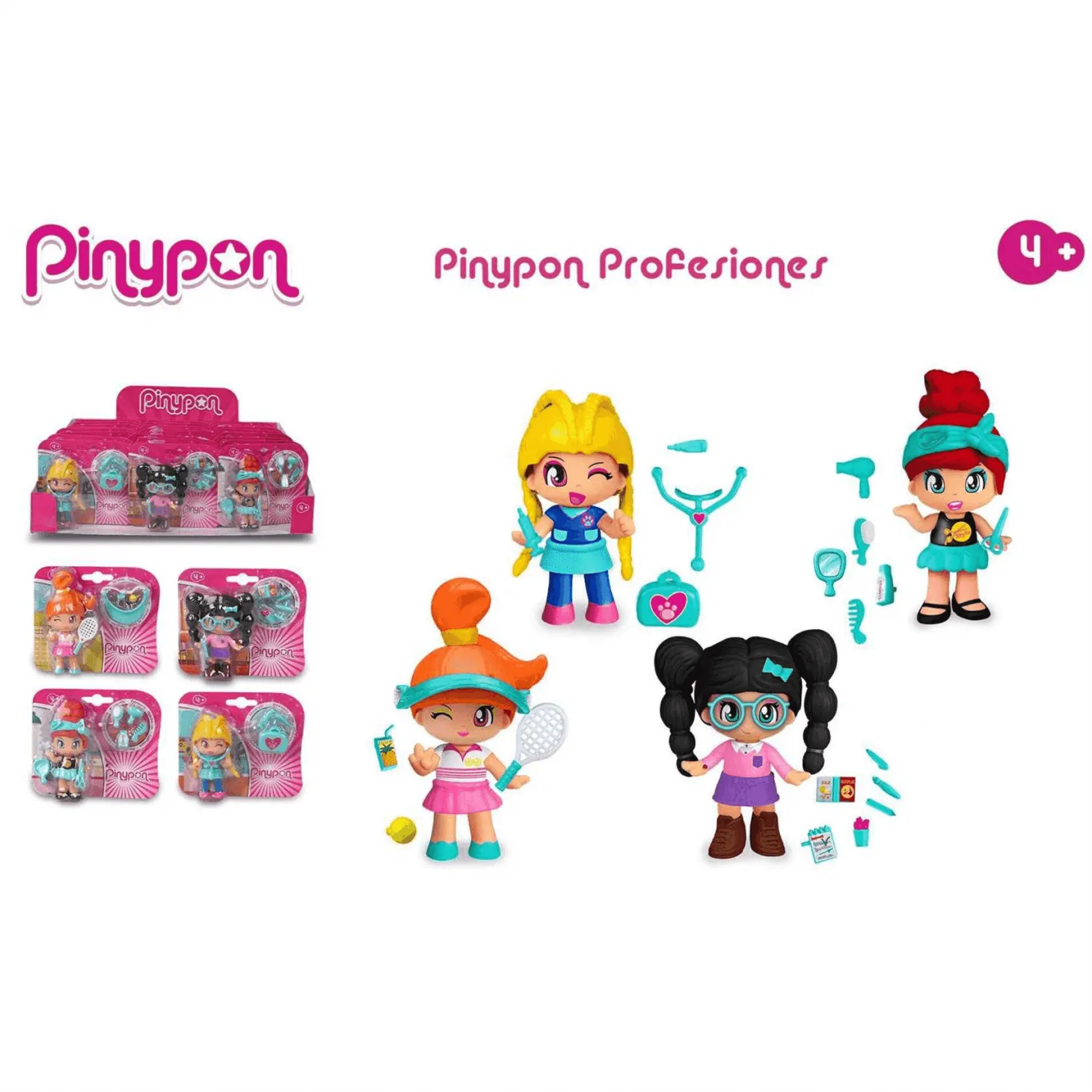 Pinypon Profesiones Figura Individual Diferentes Modelos