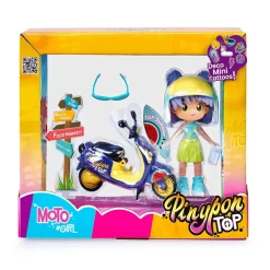 Pinypon Top Moto Girl