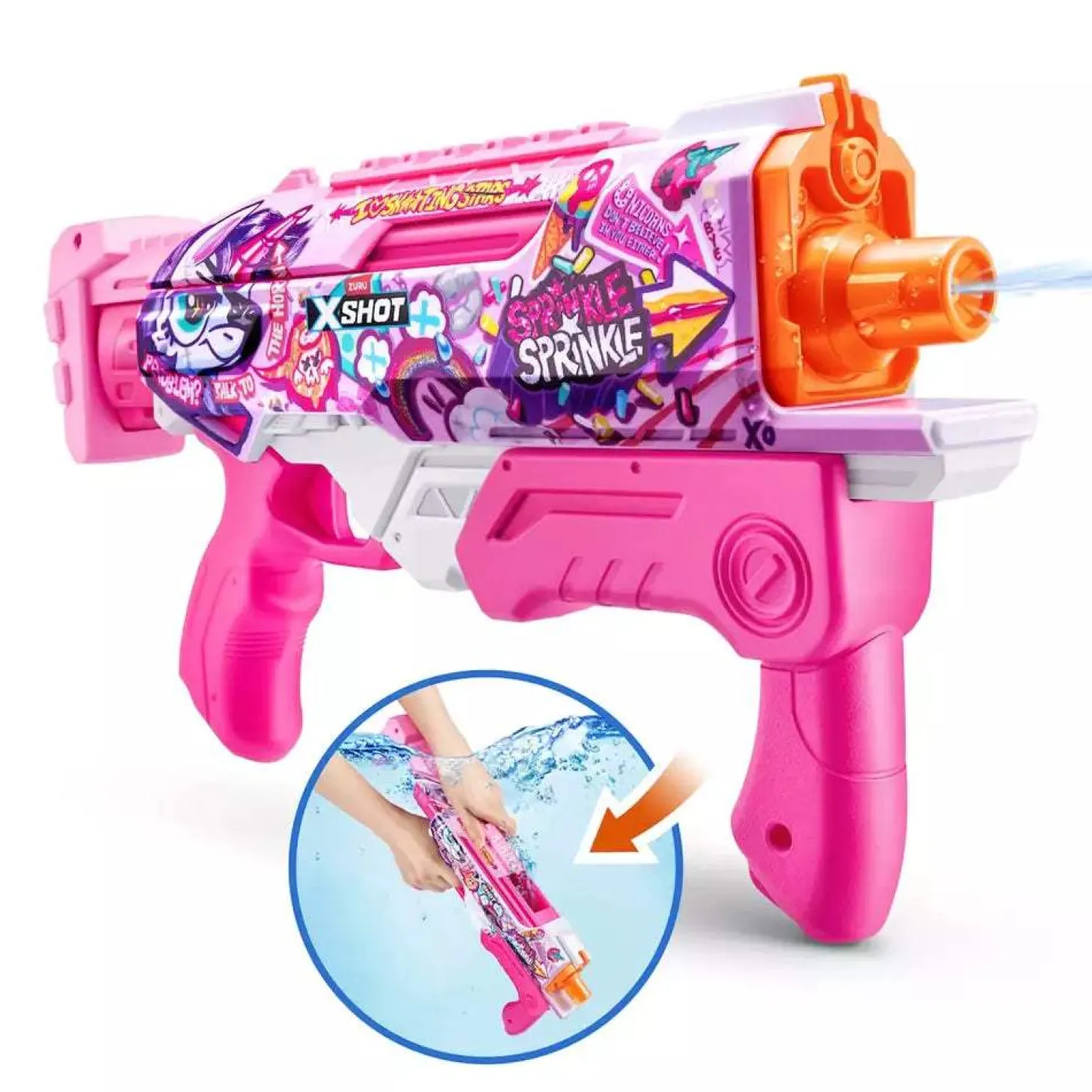 Pistola de Agua X-Shot Fast-Fill Hyperload