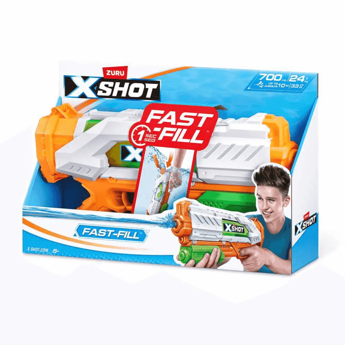 Pistola de Agua X-Shot Fast-Fill de 700 ml