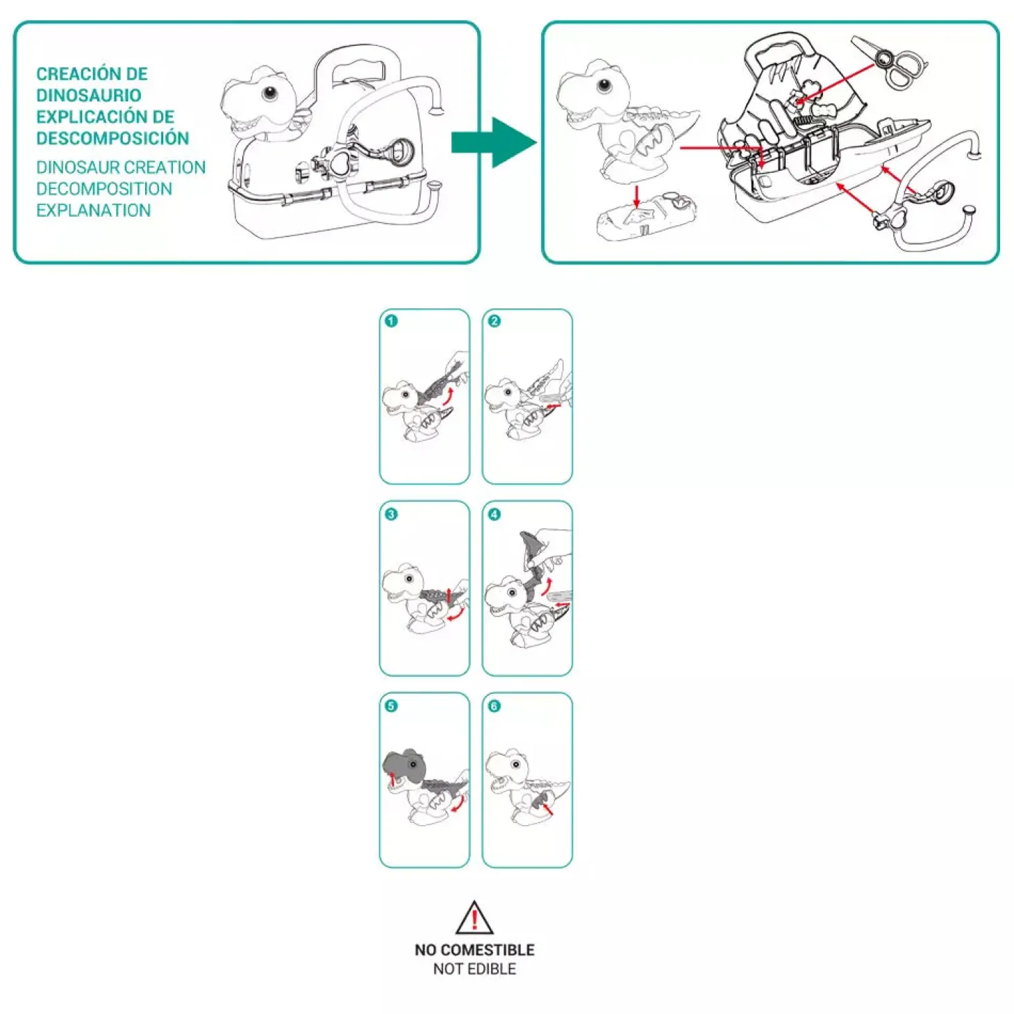 Plastidino Art Planet: Crea y juega con tu dinosaurio