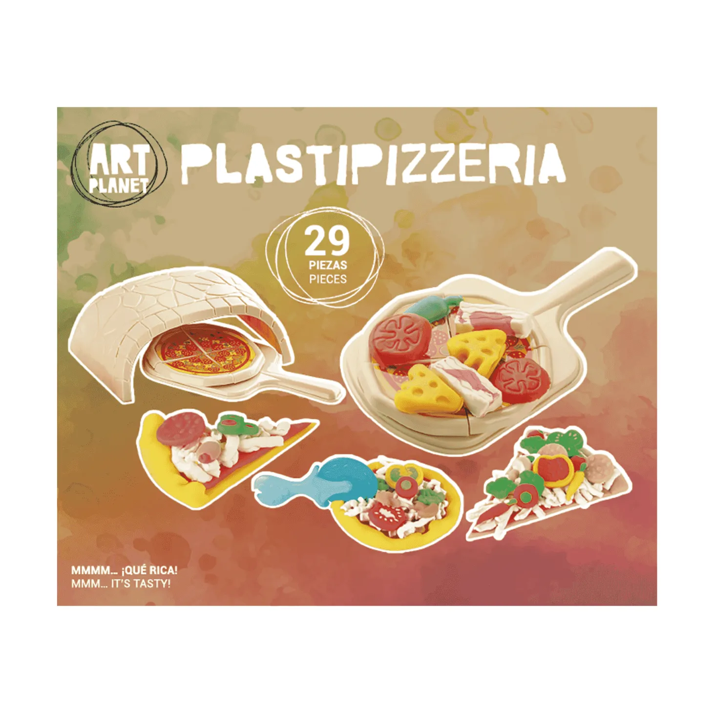 Plastipizzería Juego Plastilina y Moldeo