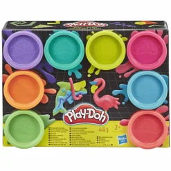 Play Doh Pack de 8 Botes de Plastilina Diferentes Modelos