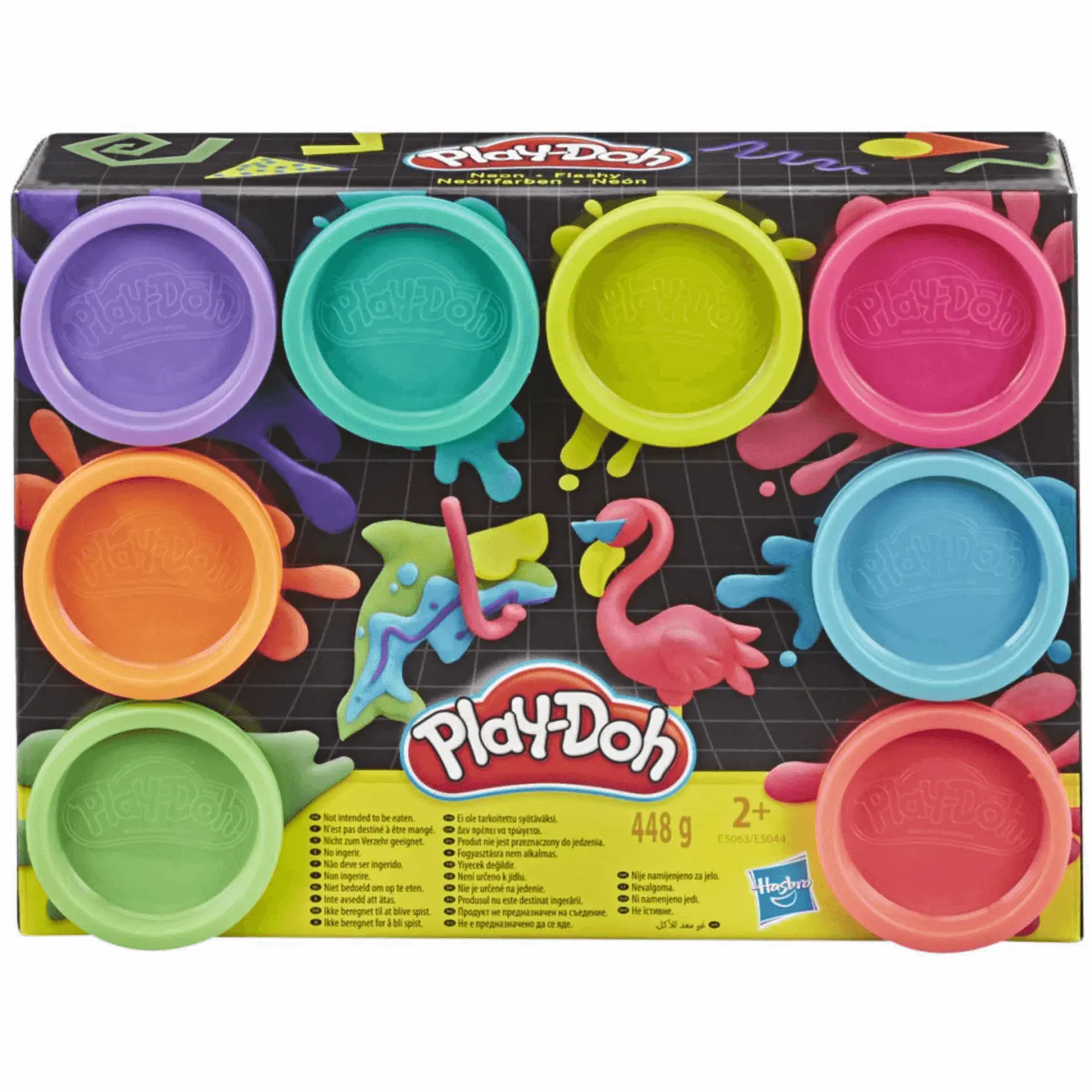 Play Doh Pack de 8 Botes de Plastilina Diferentes Modelos