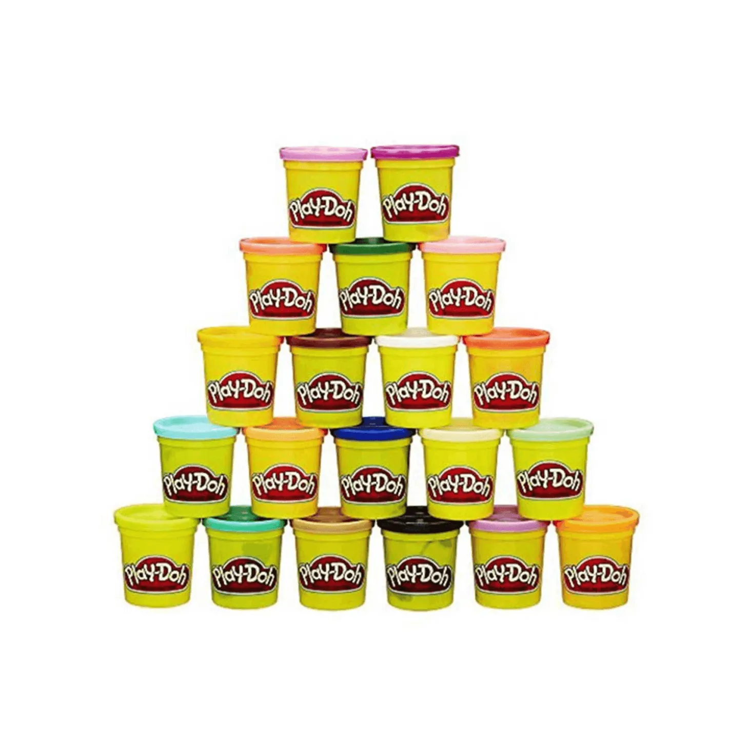 Playdoh Pack Super Color 20 Botes