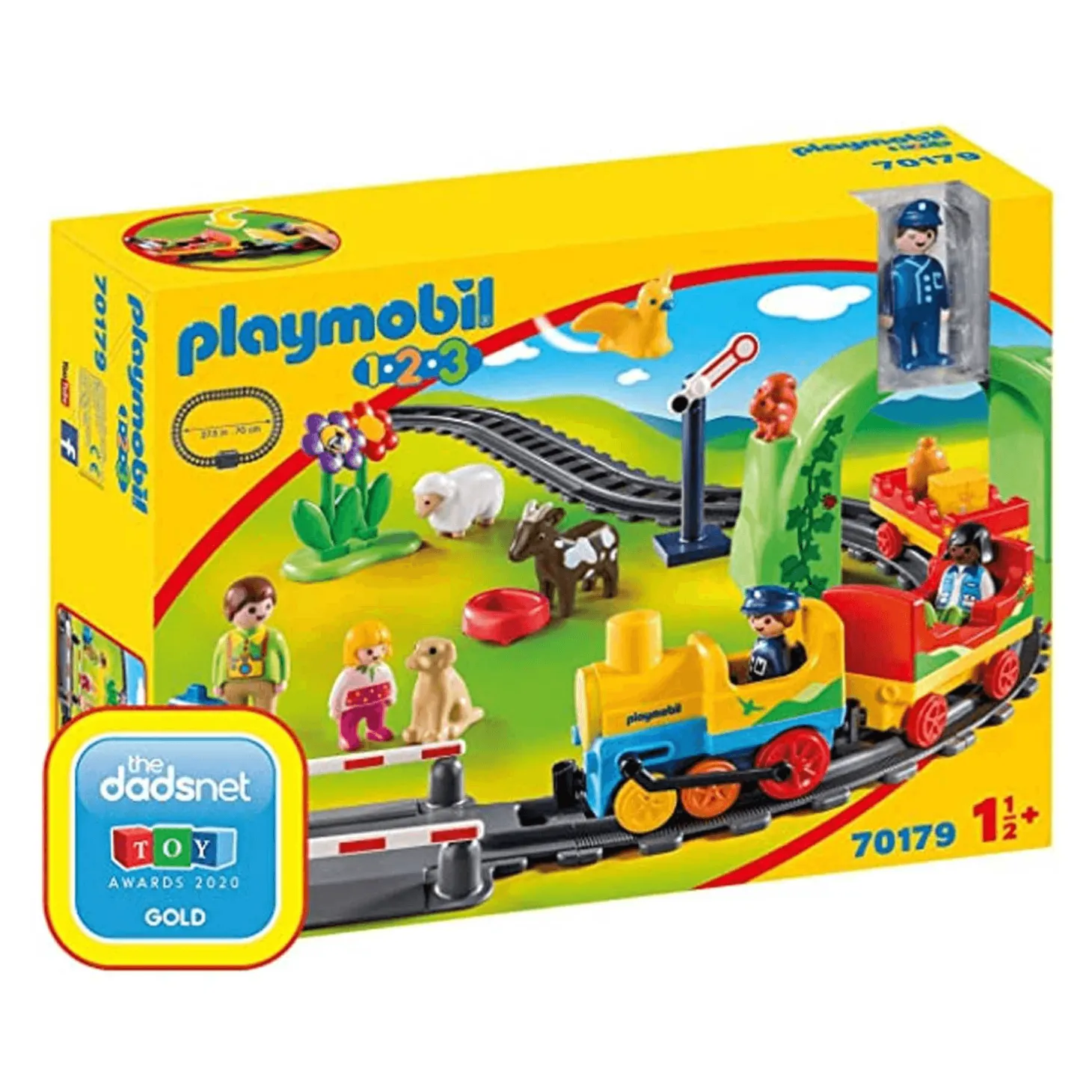 Playmobil 1.2.3 Mi Primer Tren 70179
