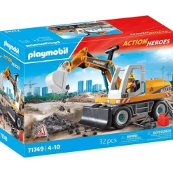 Playmobil Action Heroes Excavadora grande