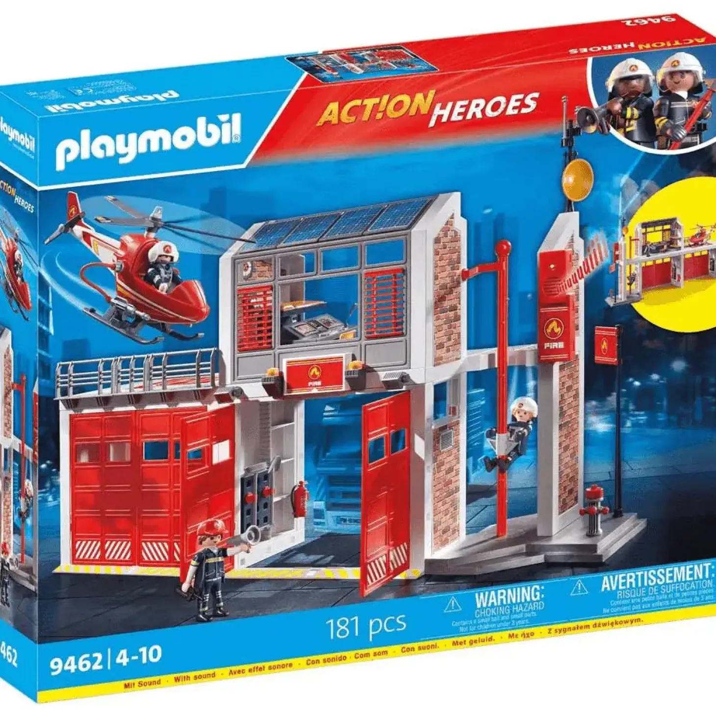 Playmobil Action Heroes Parque de bomberos