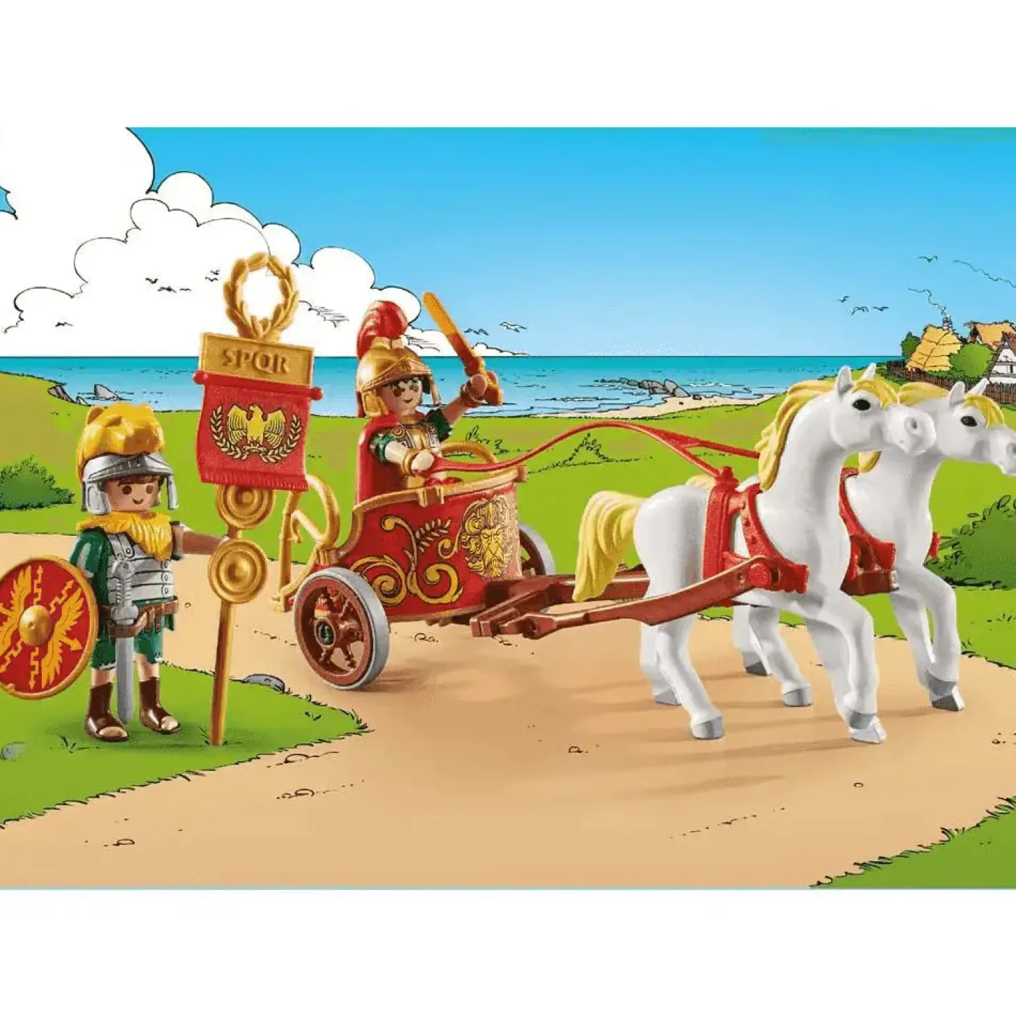Playmobil Astérix: cuadriga romana
