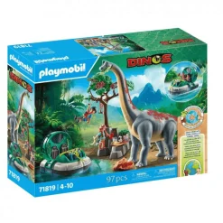 Playmobil Braquiosaurio Con Aerodeslizad