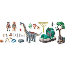 Playmobil Braquiosaurio Con Aerodeslizad