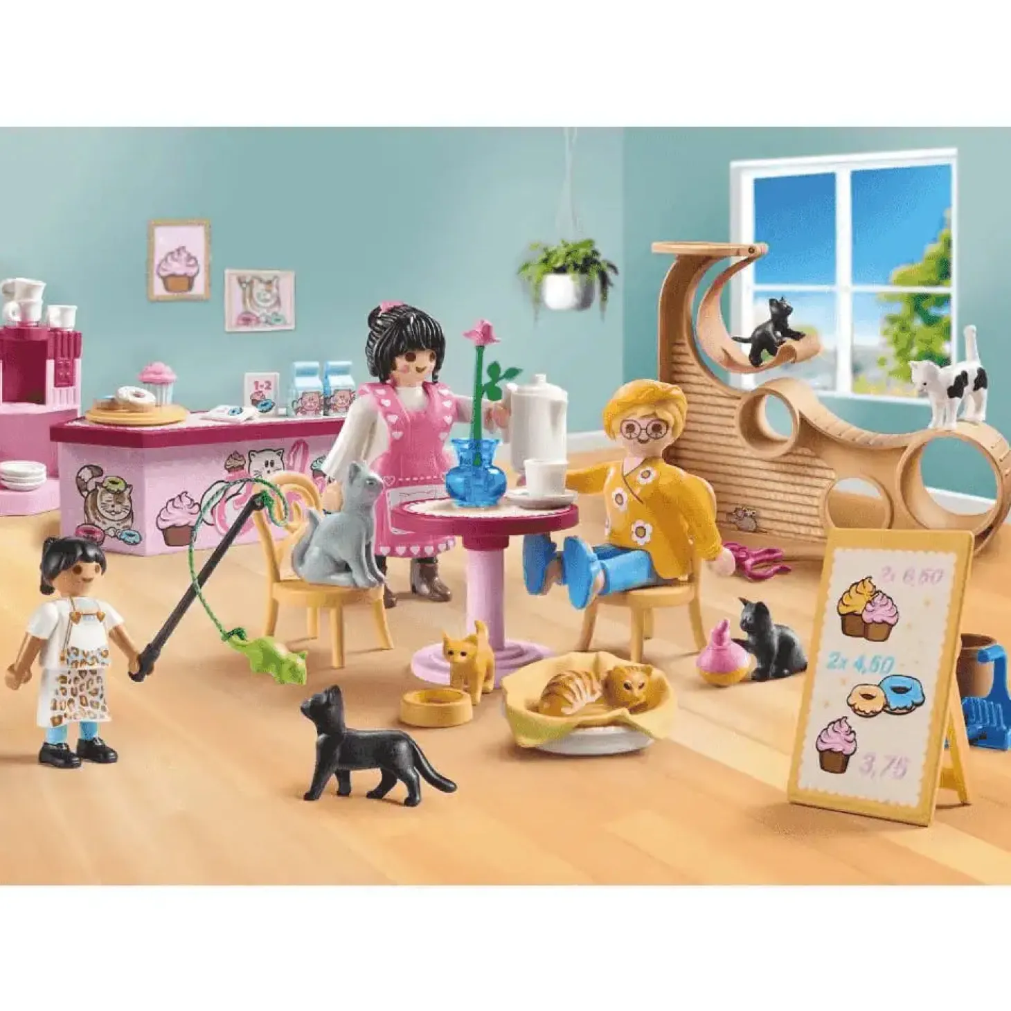 Playmobil Cafetería para gatos