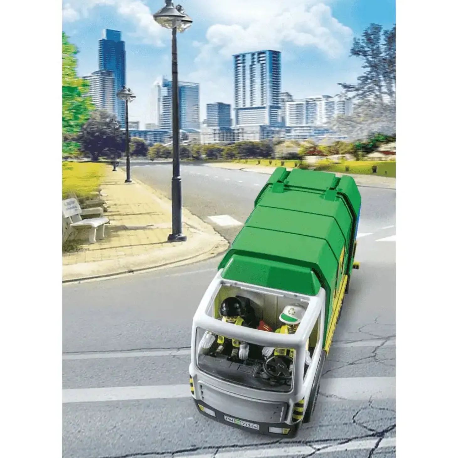 Playmobil Camión de reciclaje