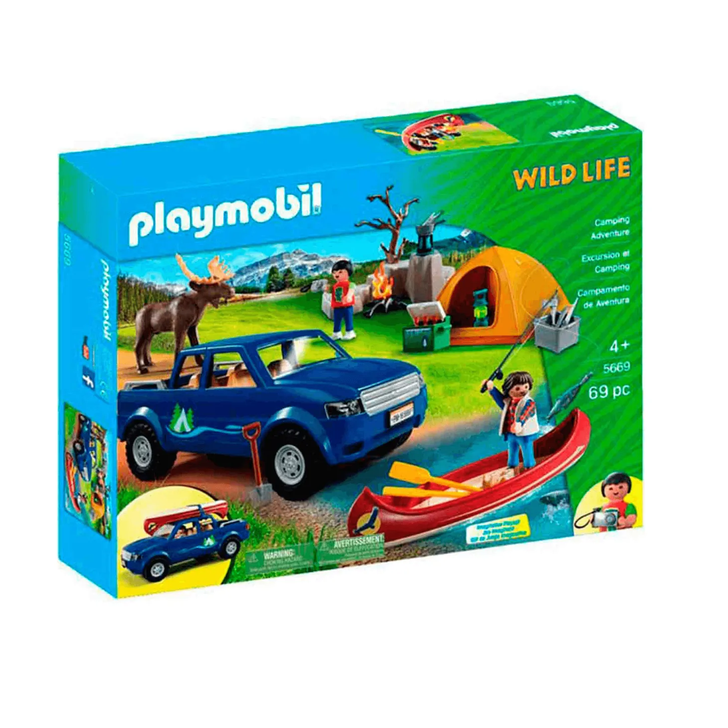 Playmobil Campamento de Aventura Wild Life