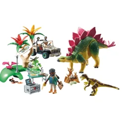 Playmobil Campamento de Investigación con Dinosaurios