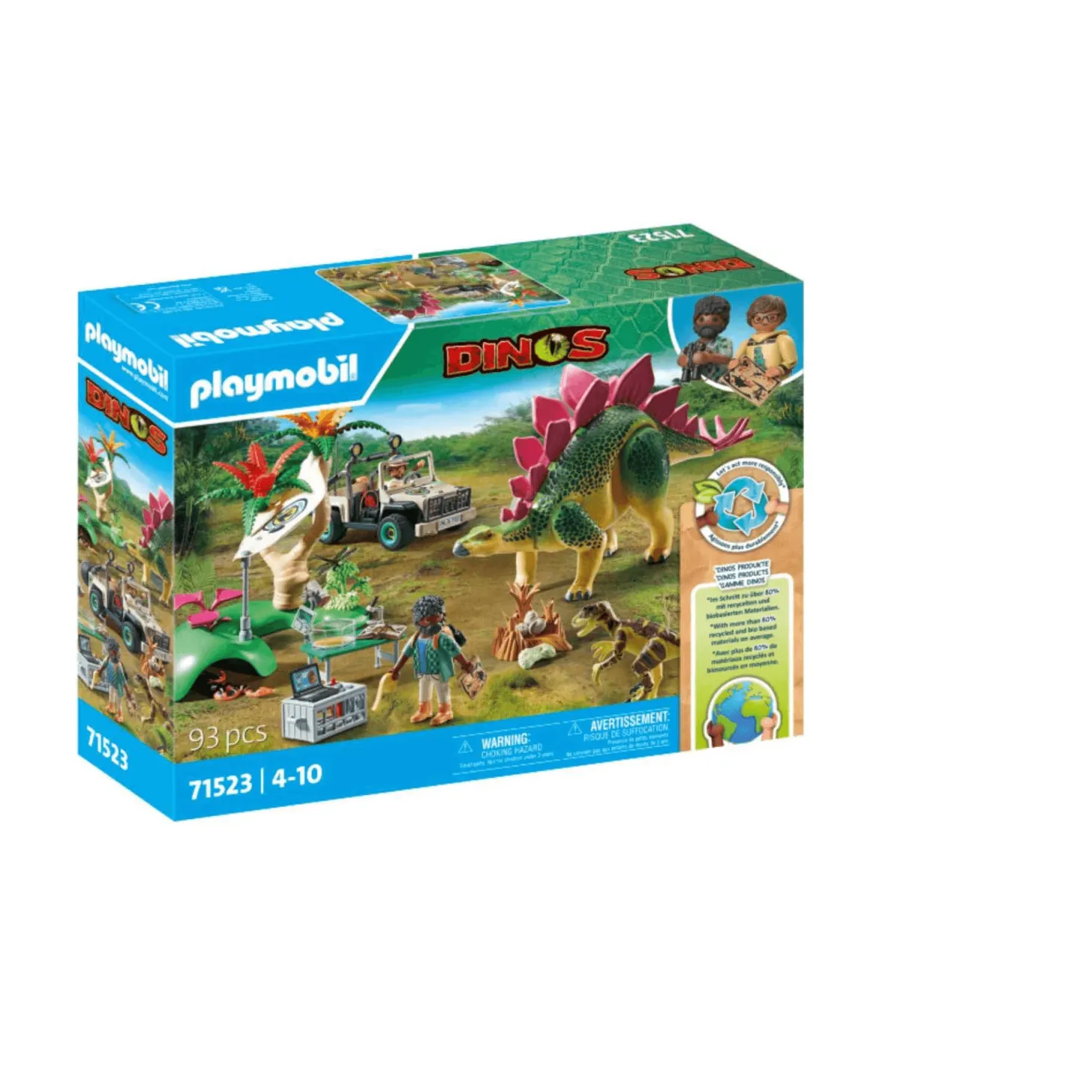 Playmobil Campamento de Investigación con Dinosaurios