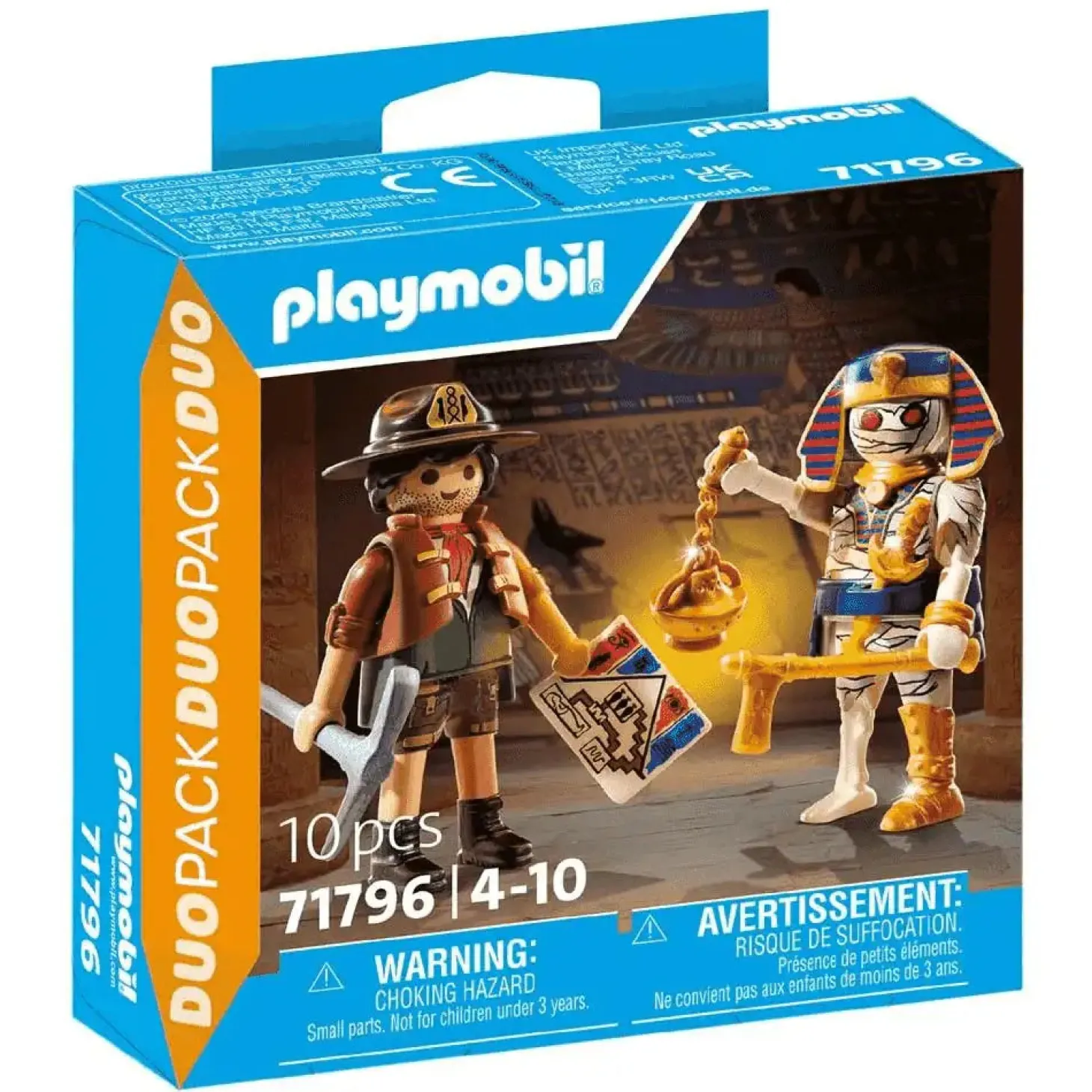 Playmobil Cazador de tesoro y momia
