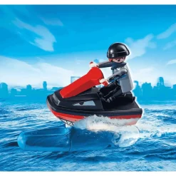 Playmobil City Action Persecución policial en el agua