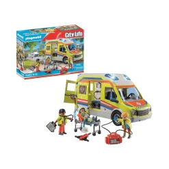 Playmobil City Life Ambulancia con luz y sonido 71202