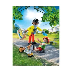 Playmobil City Life Paramédico con paciente 71245