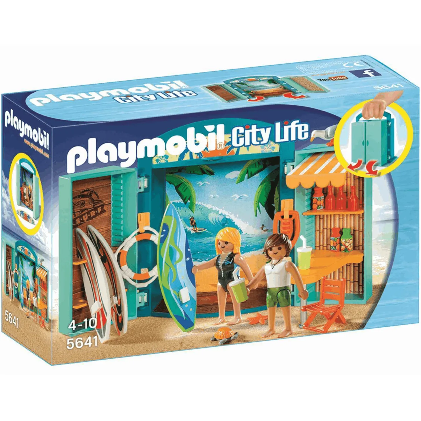Playmobil Cofre 'Tienda Surf' 5641
