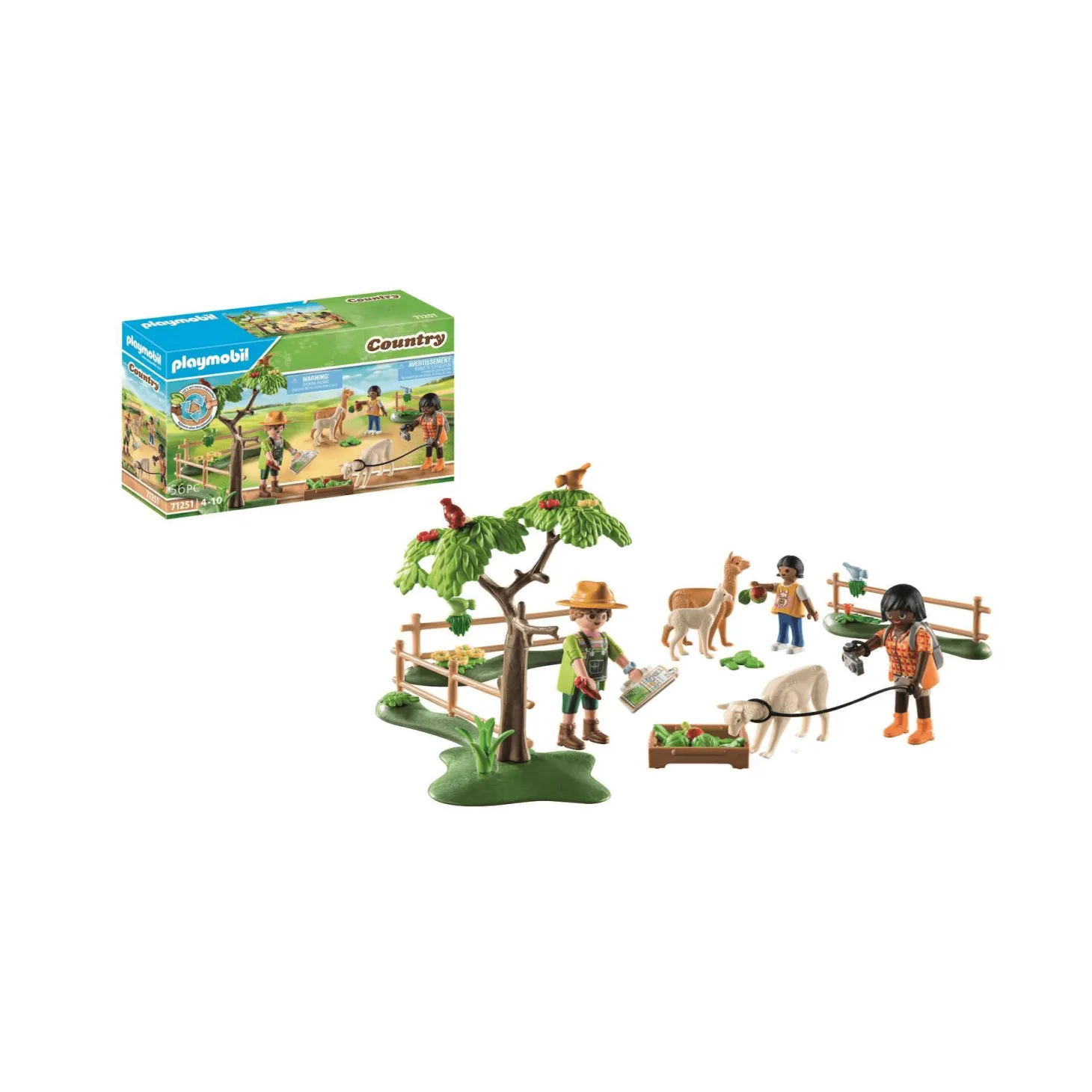 Playmobil Country Paseo con Alpaca 71251