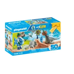 Playmobil Cuidadora con Animales