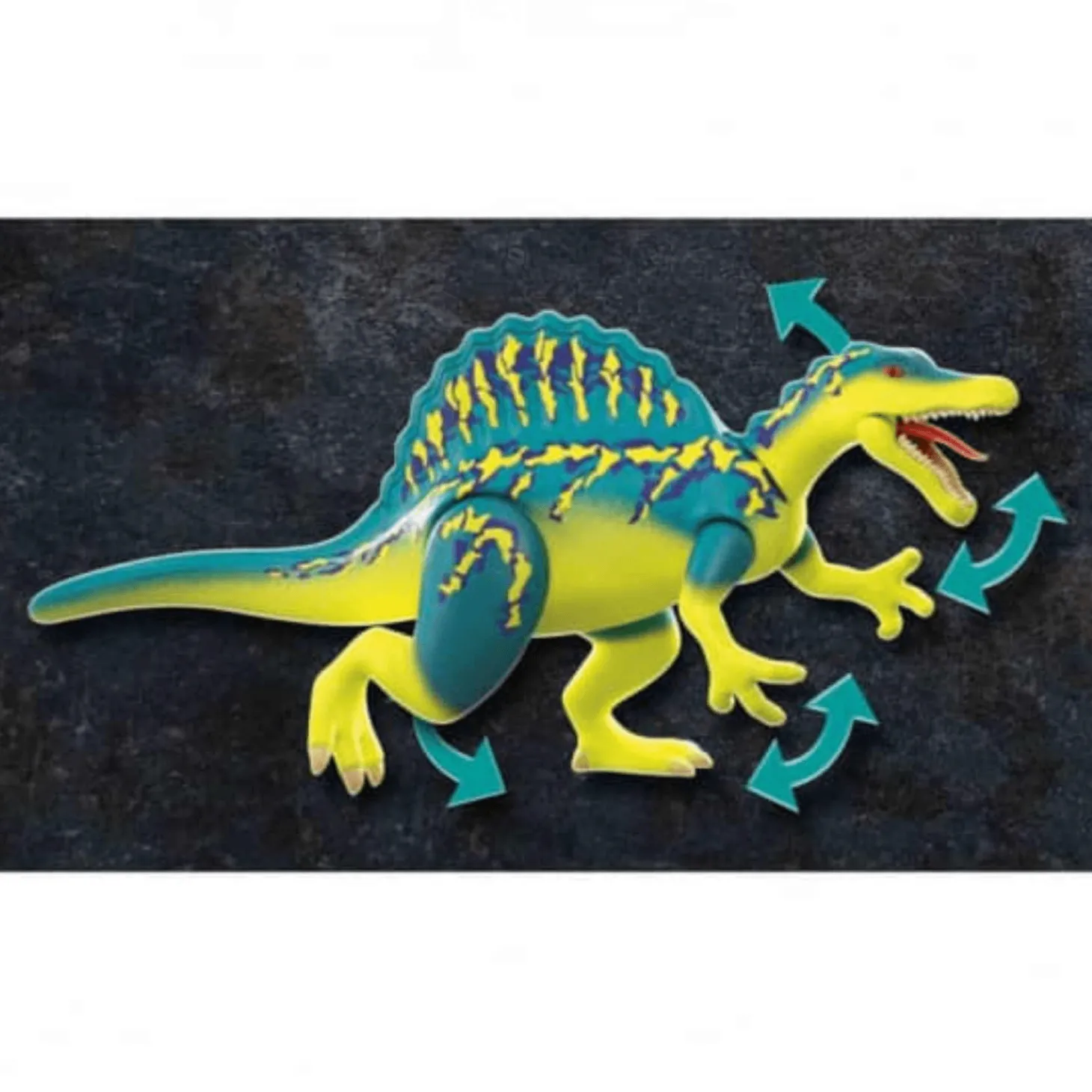 Playmobil Dino Rise Spinosaurus Doble Poder de Defensa 70625