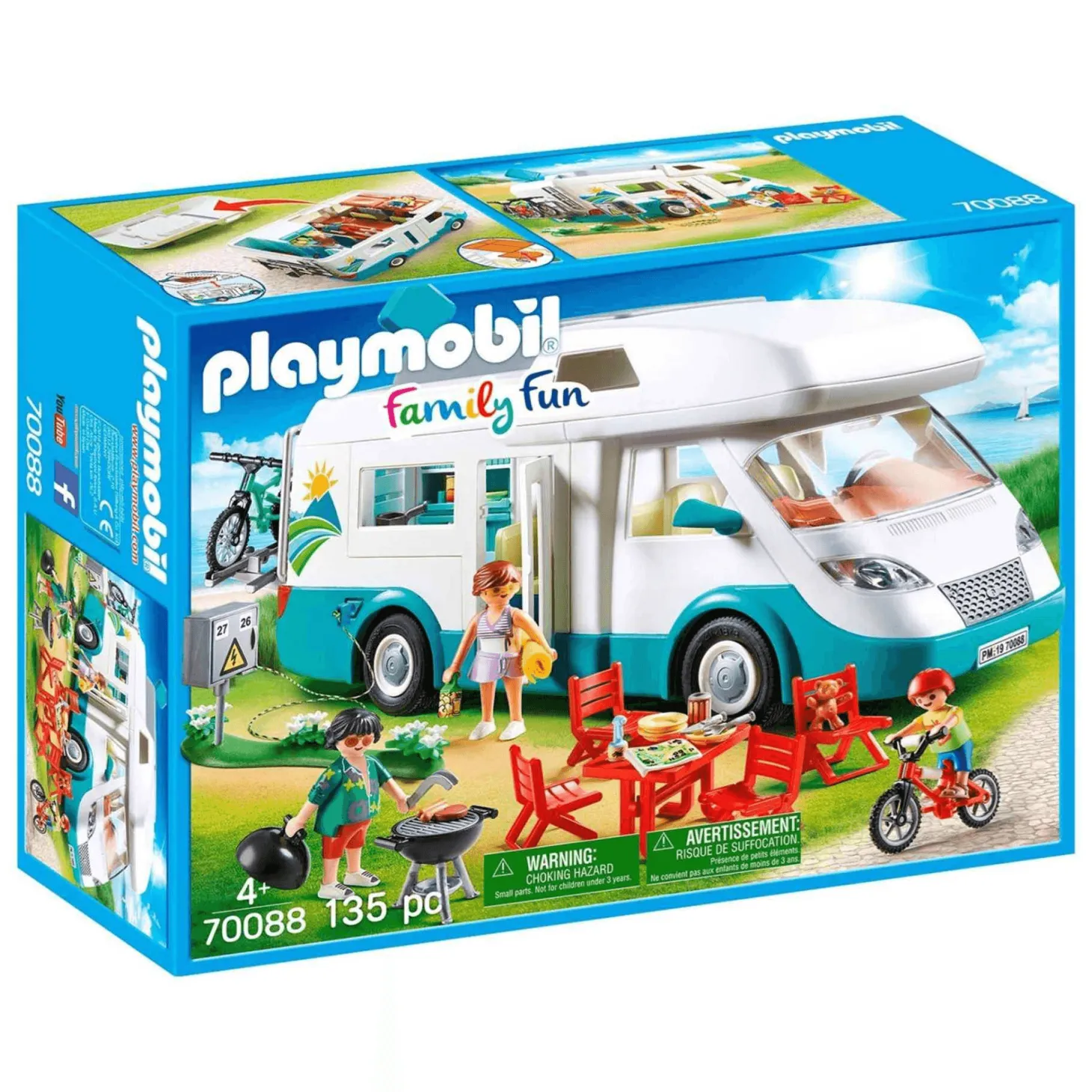 Playmobil Family Fun Caravana De Verano 70088