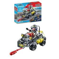 Playmobil Fuerzas Especiales - quad multiterreno