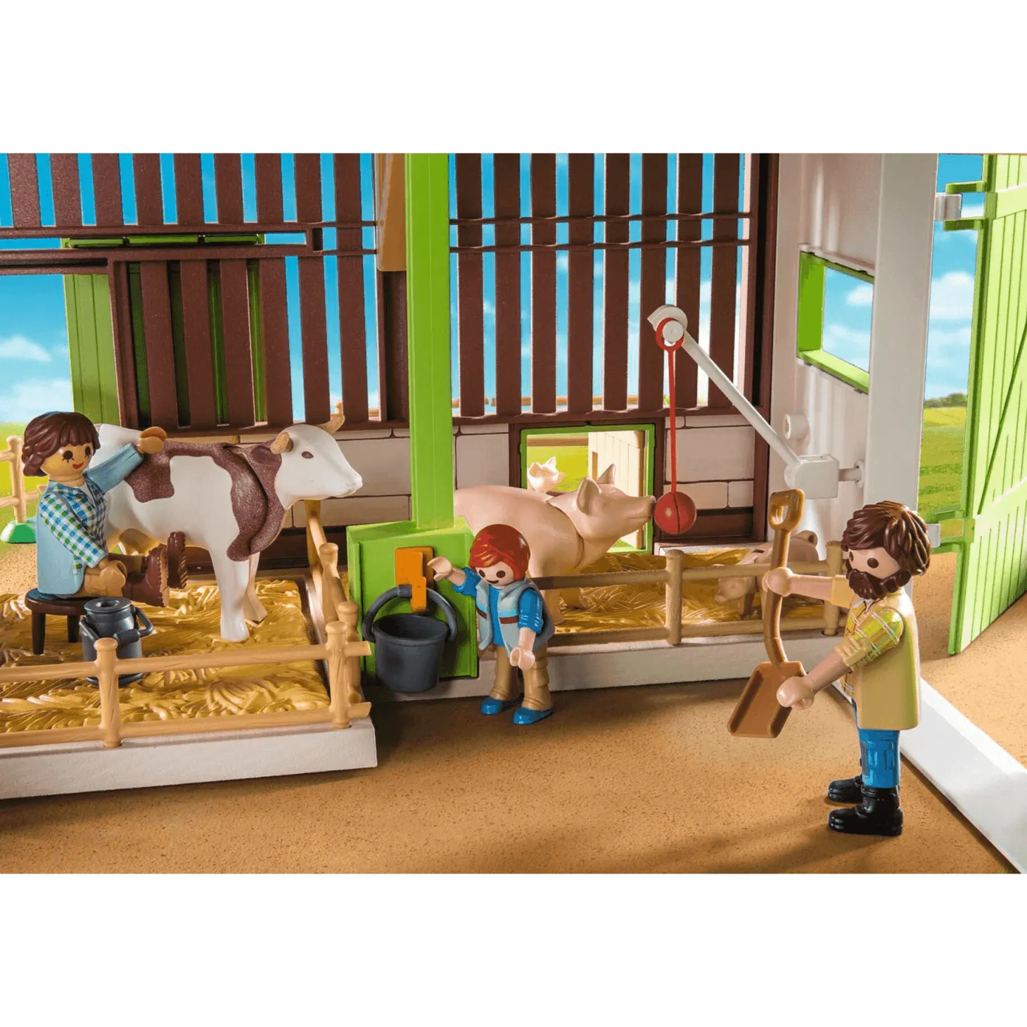Playmobil Granja con Animales y Energía Sostenible