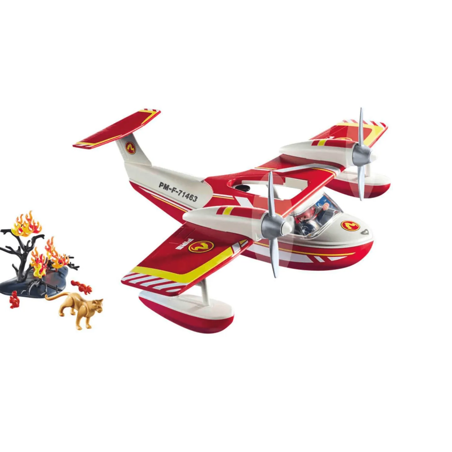 Playmobil Hidroavión de Bomberos