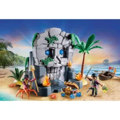 Playmobil Isla Calavera con Tesoro y Cañones