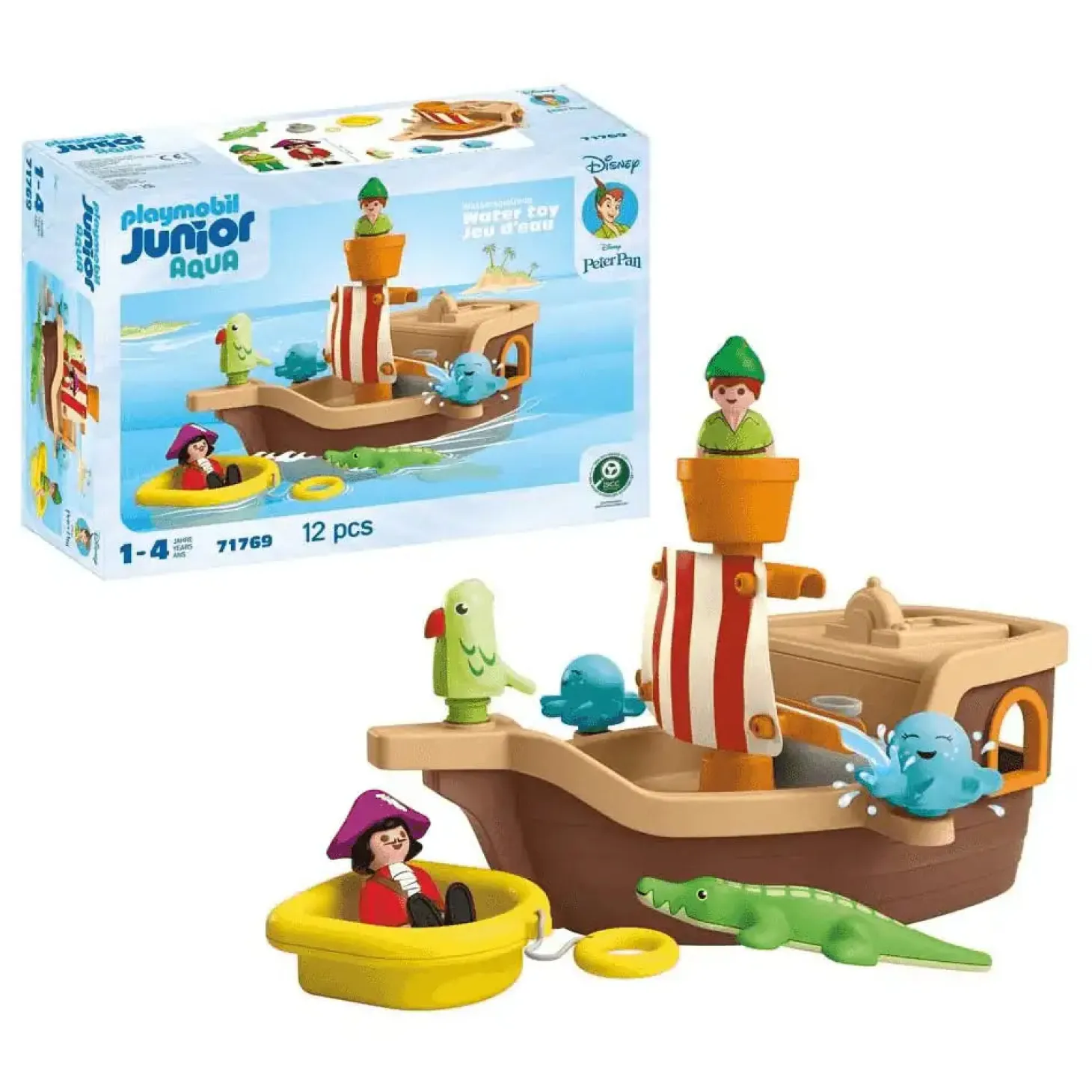 Playmobil Junior & Disney: el barco pirata de pete