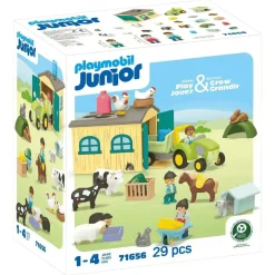 Playmobil Junior: aventura en la granja con tractor