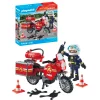 Playmobil Moto de Bomberos