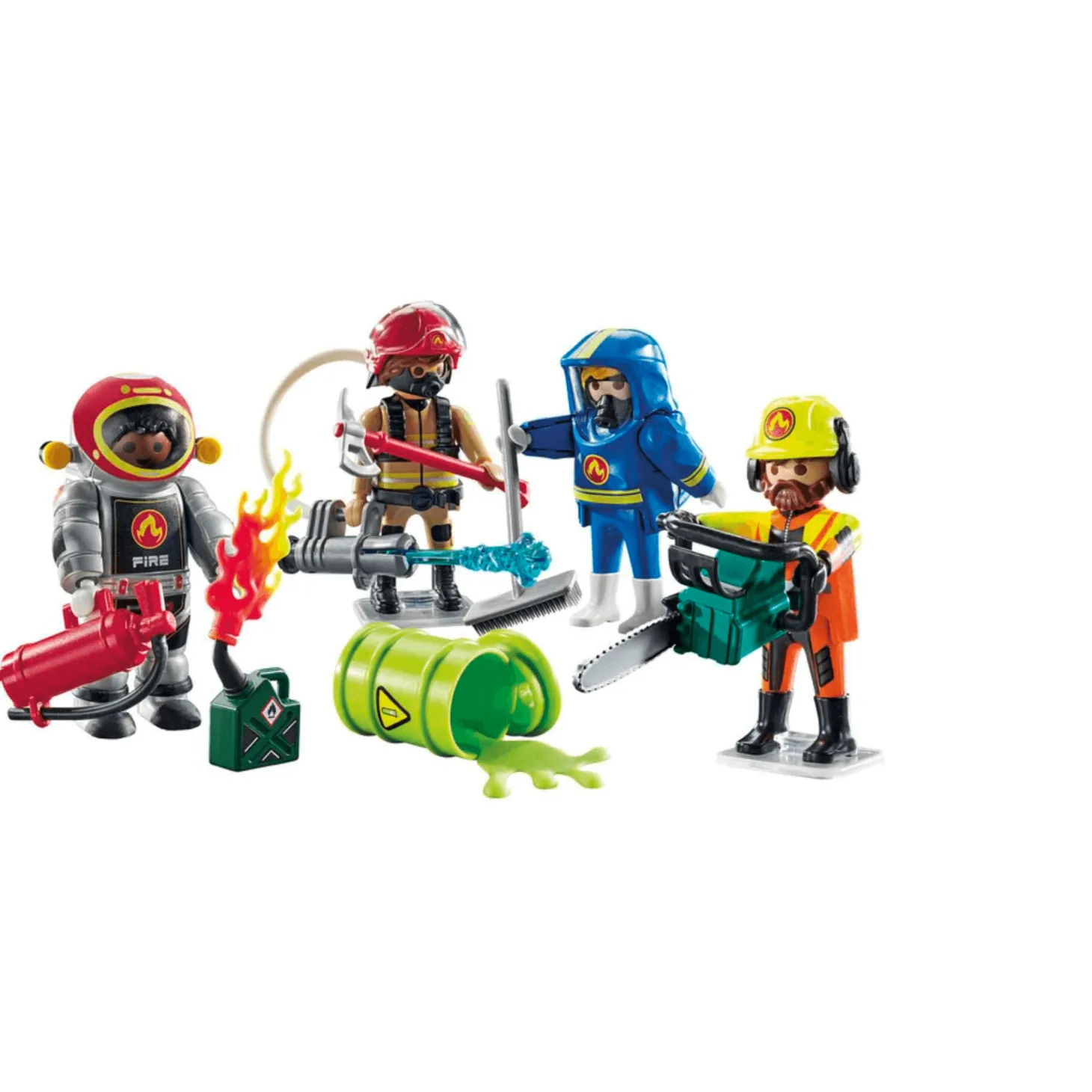 Playmobil My figures: bomberos