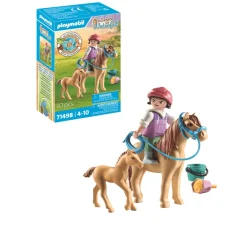 Playmobil Niña con Poni y Potro