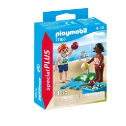 Playmobil Niños con Globos de agua