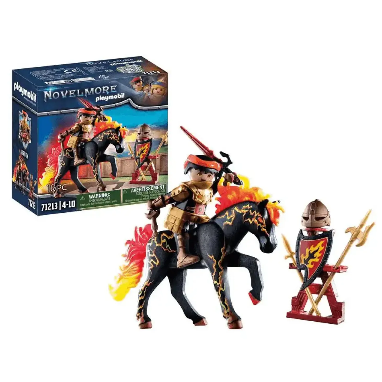 Playmobil Novelmore Bandidos de Burnham - caballero de fuego