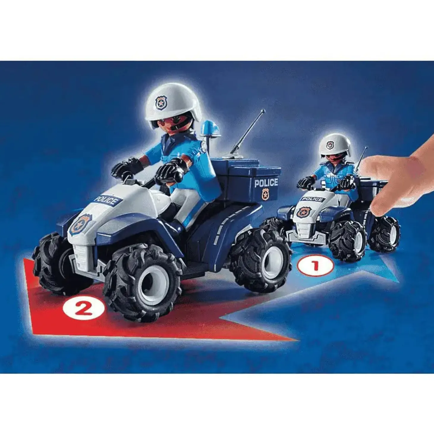 Playmobil Policía - Speed quad