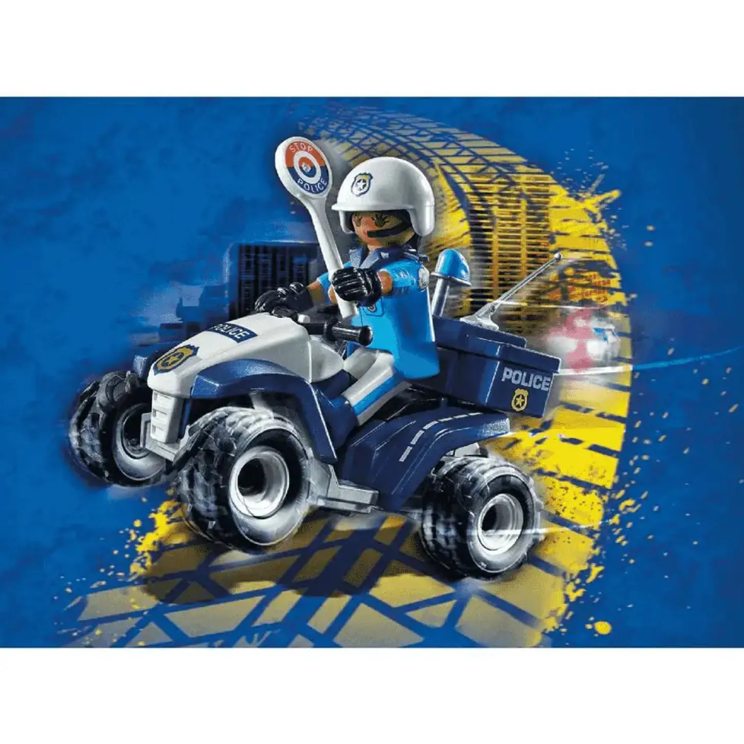 Playmobil Policía - Speed quad